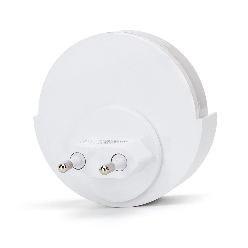 Aigostar - LED Nočné svetlo so senzorom súmraku LED/1W/230V 6500K okrúhly