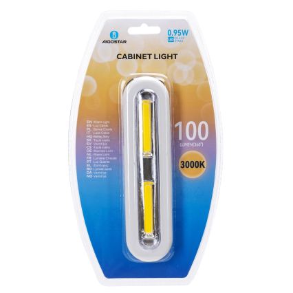 Aigostar - LED osvetlenie skrine LED/3xAAA 3000K biela