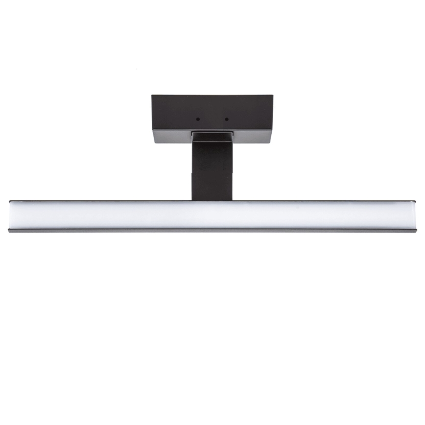 Aigostar - LED osvetlenie zrkadla do kúpeľne LED/8W/230V 4000K 40 cm IP44 čierne