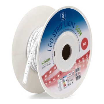Aigostar - LED pás LED/325W/230V 50m červený IP65