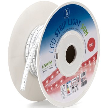 Aigostar - LED Pásik LED/325W/230V 50m červená IP65