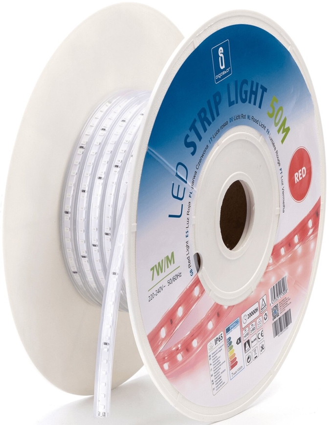 Aigostar - LED Pásik LED/350W/230V 50m červená IP65