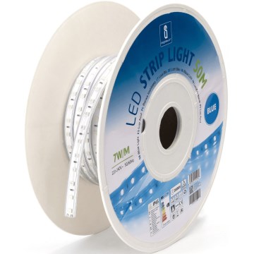 Aigostar - LED Pásik LED/350W/230V 50m modrá IP65