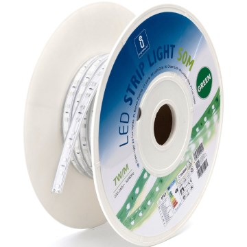 Aigostar - LED Pásik LED/350W/230V 50m zelená IP65
