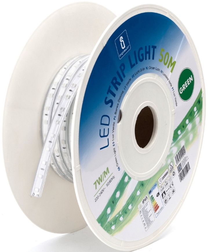 Aigostar - LED Pásik LED/350W/230V 50m zelená IP65