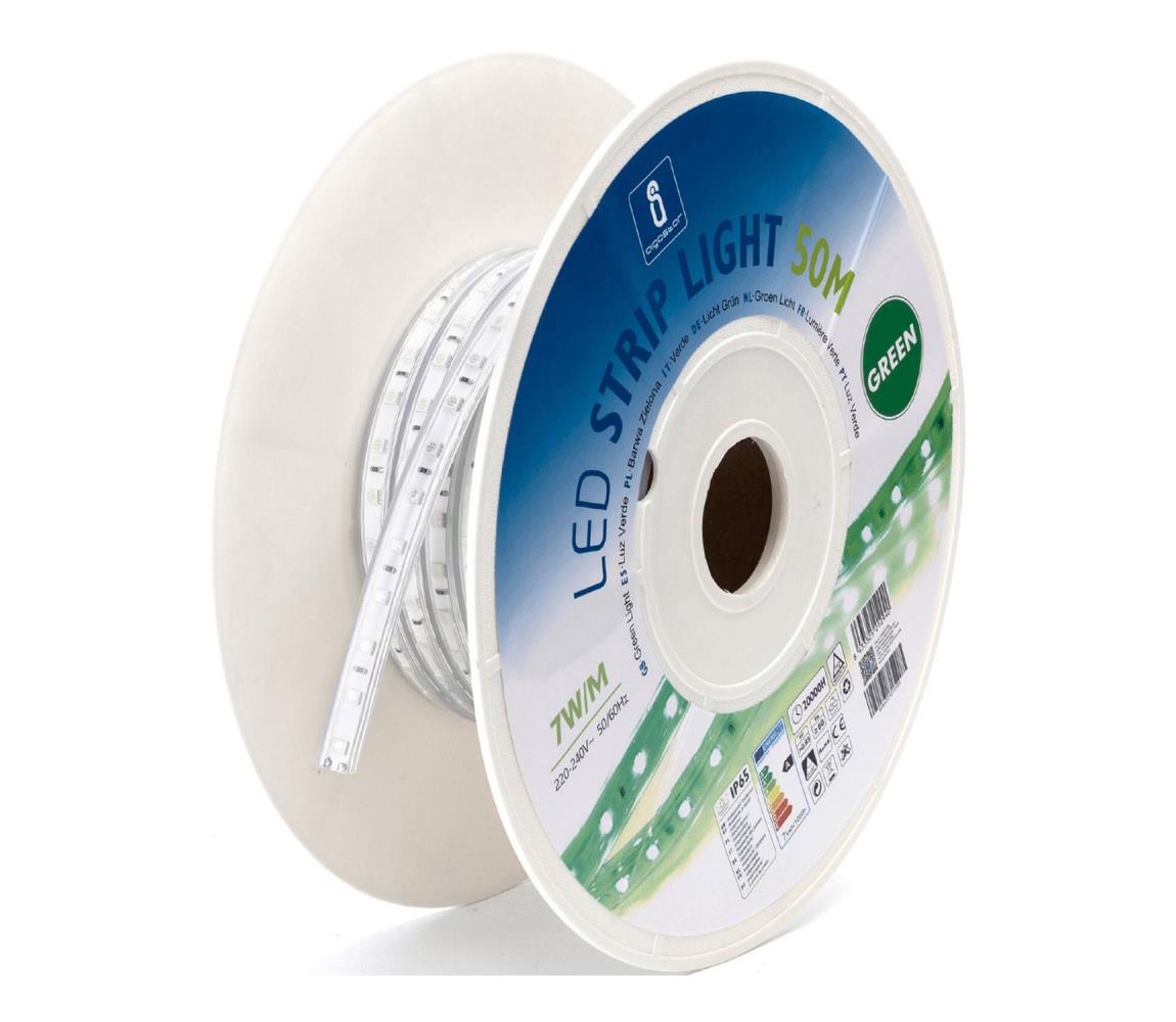 B.V. - LED Pásik LED/350W/230V 50m zelená IP65