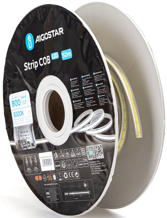 Aigostar - LED Pásik LED/400W/230V 50m 6500K IP65
