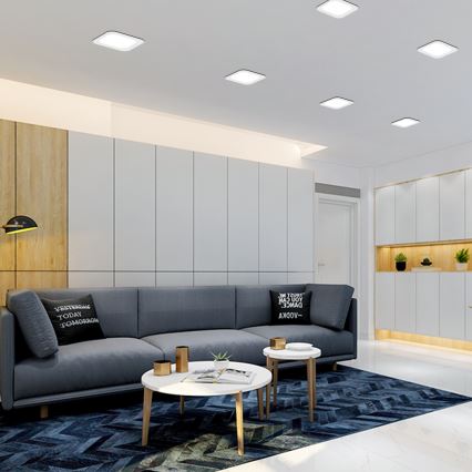 Aigostar - LED podhľadové svietidlo LED/6W/230V 6500K 12x12 cm biela