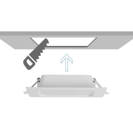 Aigostar - LED podhľadové svietidlo LED/6W/230V 6500K 12x12 cm biela
