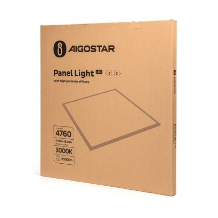 Aigostar - LED Podhľadový panel LED/28W/230V 62x62 cm 3000K