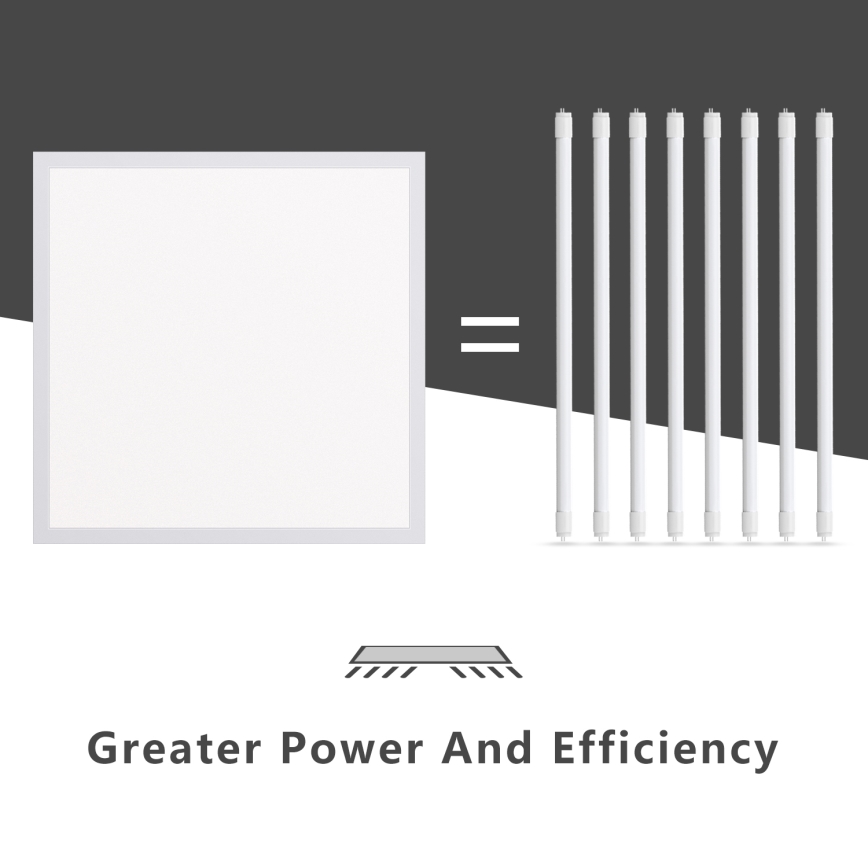 Aigostar - LED Podhľadový panel LED/40W/230V 6500K 60x60cm biela