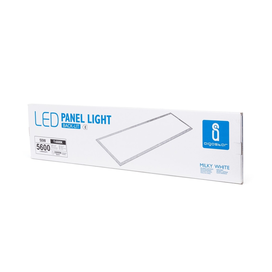 Aigostar - LED Podhľadový panel LED/50W/230V 6500K 120x30cm biela