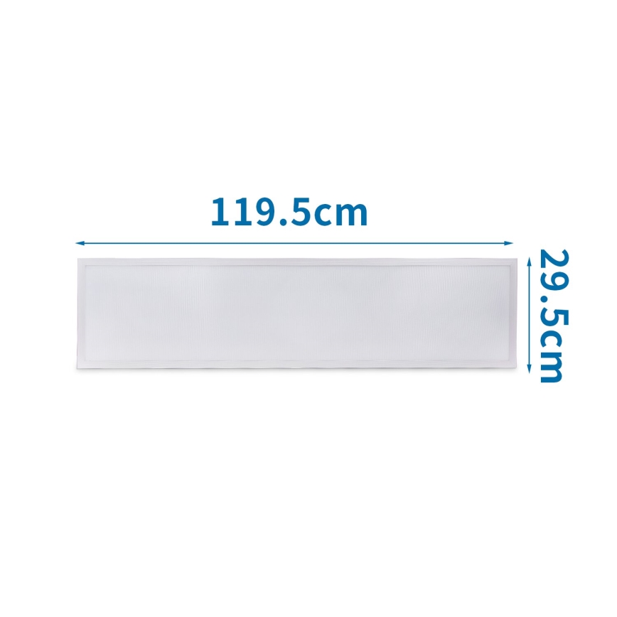 Aigostar - LED Podhľadový panel LED/50W/230V 6500K 120x30cm biela