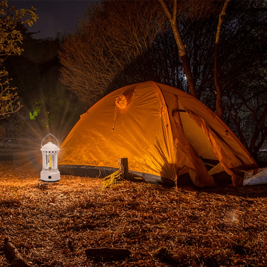 Aigostar - LED Prenosná kempingová lampa LED/3W/3xAA