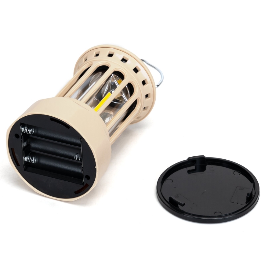 Aigostar - LED Prenosná kempingová lampa LED/3W/3xAA