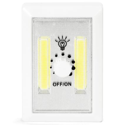 Aigostar - LED Prenosné nočné svietidlo LED/3xAAA 6500K