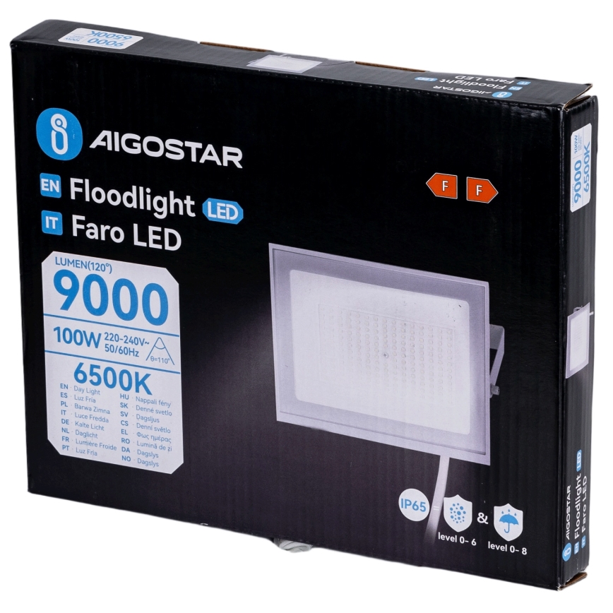 Aigostar - LED reflektor 100 W 230 V 6500 K IP65