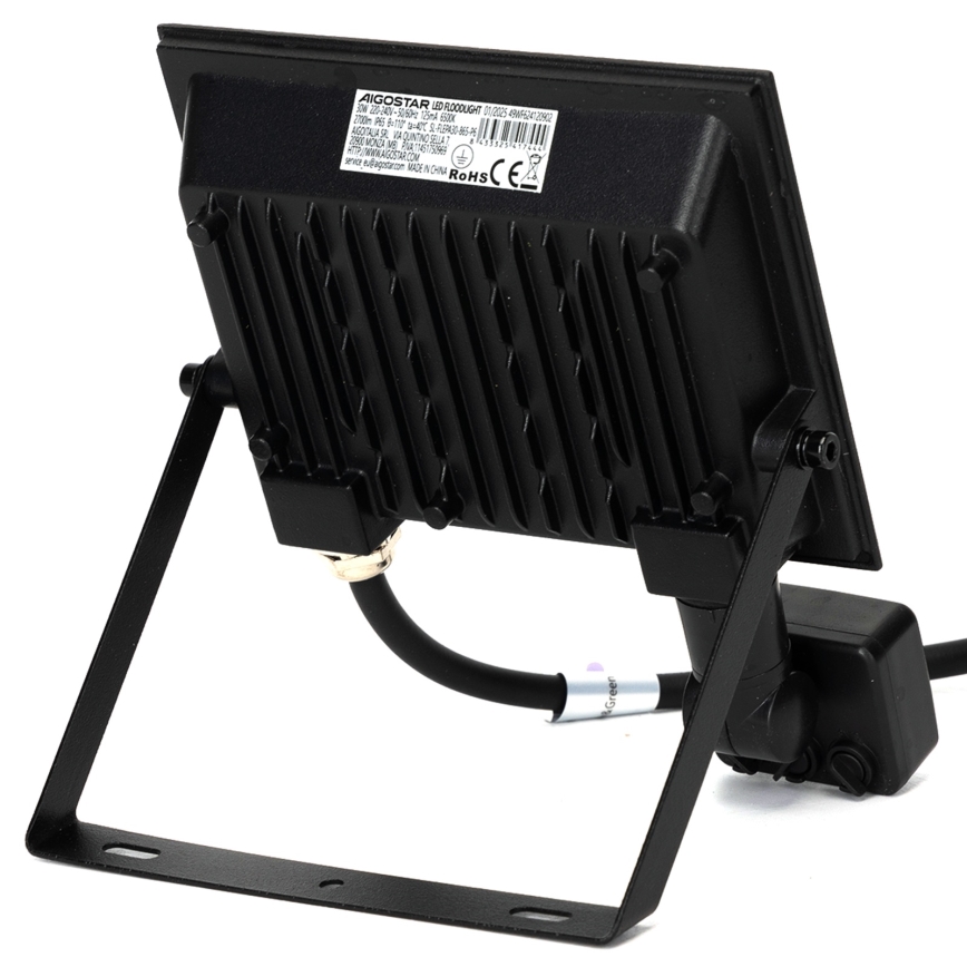 Aigostar - LED reflektor so snímačom LED/30W/230V 6500K IP65