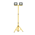 Aigostar - LED reflektor so stojanom 2xLED/30W/230V 6500K IP65 oranžová/čierna