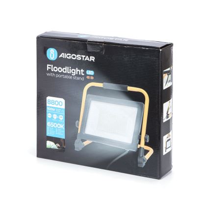 Aigostar - LED Reflektor so stojanom LED/100W/230V 6500K IP65