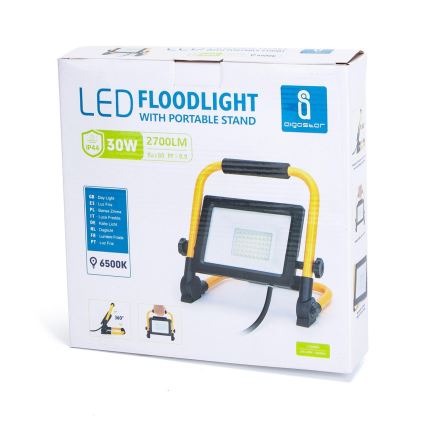 Aigostar - LED Reflektor so stojanom LED/30W/230V IP44