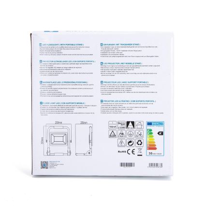 Aigostar - LED Reflektor so stojanom LED/30W/230V IP44