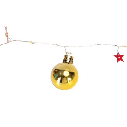 Aigostar - LED  reťaz 20xLED/3xAA 2m teplá biela