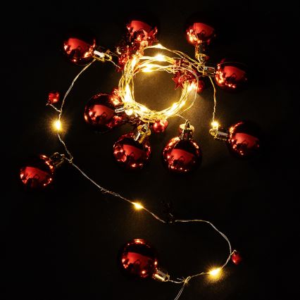 Aigostar - LED  reťaz 20xLED/3xAA 2m teplá biela