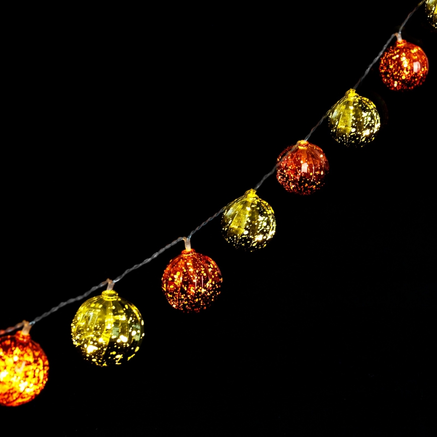 Aigostar - LED svetelný reťazec 20×LED/3×AA, 2 m, teplá biela