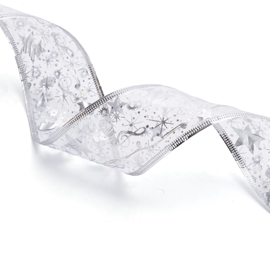 Aigostar - LED  reťaz 50xLED/3xAA 5 m teplá biela strieborná