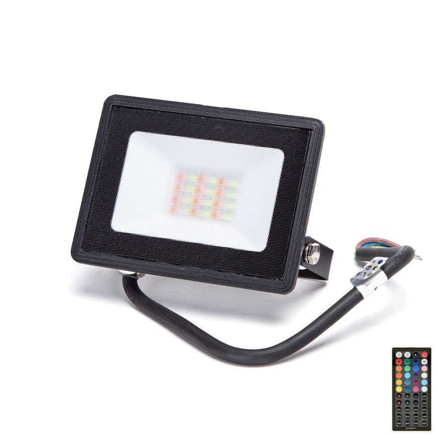 Aigostar - LED RGB Reflektor LED/20W/230V IP65 + diaľkové ovládanie