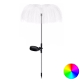 Aigostar - LED RGB Solárna dekoračná lampa LED/0,03W/1,2V 300 mAh 70cm IP44