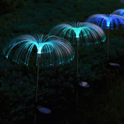 Aigostar - LED RGB Solárna dekoračná lampa LED/0,03W/1,2V 300 mAh 70cm IP44