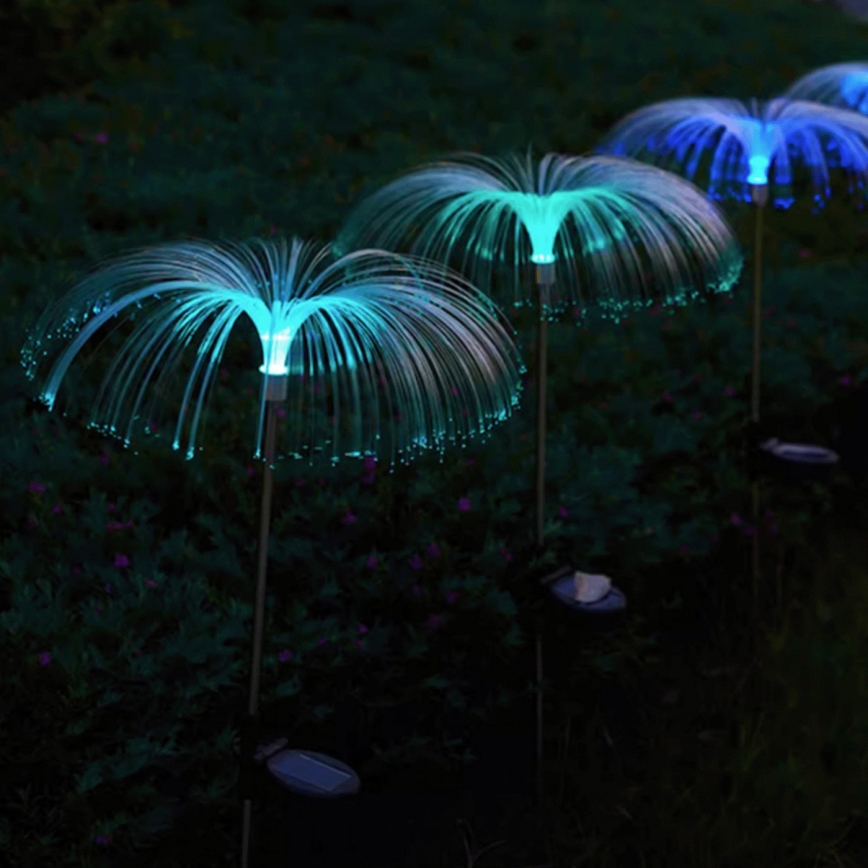 Aigostar - LED RGB Solárna dekoračná lampa LED/0,03W/1,2V 300 mAh 70cm IP44