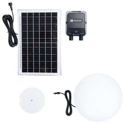 Aigostar - LED RGB Stmievateľné vonkajšie svietidlo MESH LED/35W/3,7V 4000mAh 2700-6500K IP65 priem. 50 cm