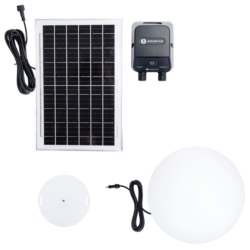 Aigostar - LED RGB Stmievateľné vonkajšie svietidlo MESH LED/35W/3,7V 4000mAh 2700-6500K IP65 priem. 50 cm