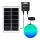 Aigostar - LED RGB Stmievateľný solárny luster MESH LED/20W/3,7V 4000 mAh 2700K-6500K IP65 pr. 20 cm