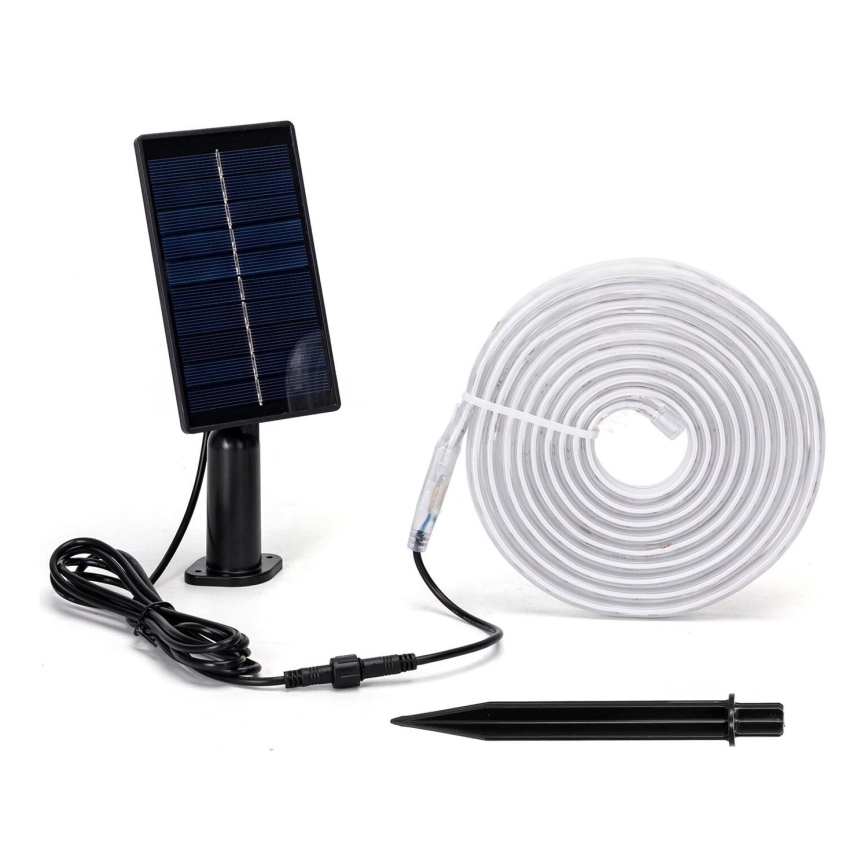Aigostar - LED RGB Stmievateľný solárny pásik LED/1,6W/3,2V 5 m IP65 1800 mAh + diaľkové ovládanie