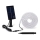 Aigostar - LED RGB Stmievateľný solárny pásik LED/1,6W/3,2V 5 m IP65 1800 mAh + diaľkové ovládanie