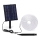 Aigostar - LED RGB Stmievateľný solárny pásik LED/5W/3,2V 5+2m IP65 4000 mAh + diaľkové ovládanie