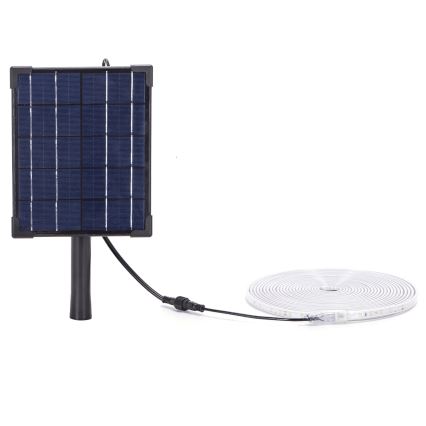 Aigostar - LED RGB Stmievateľný solárny pásik LED/5W/3,2V 5+2m IP65 4000 mAh + diaľkové ovládanie