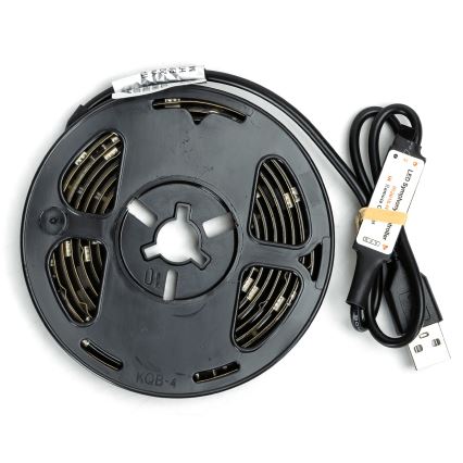 Aigostar - LED RGBIC Stmievateľný pásik 2m LED/4,9W/5V + diaľkové ovládanie