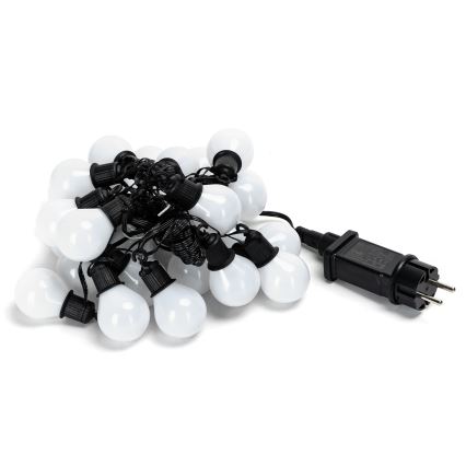 Aigostar - LED RGBICW Inteligentná vonkajšia MESH reťaz 25xLED 5 m IP44 + diaľkové ovládanie