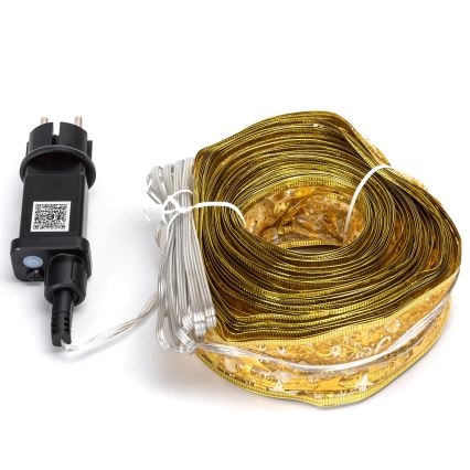 Aigostar - LED RGBICW Inteligentný vonkajší svetelný reťazec MESH 100xLED 10 m IP44 + diaľkové ovládanie