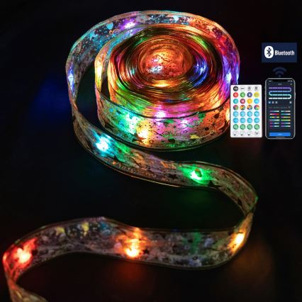 Aigostar - LED RGBICW Inteligentný vonkajší vianočný reťaz MESH 100xLED 10 m IP44 + diaľkové ovládanie