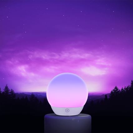 Aigostar - LED RGBW Stmievateľná stolná lampa LED/5,5W/5V Wi-Fi + diaľkové ovládanie