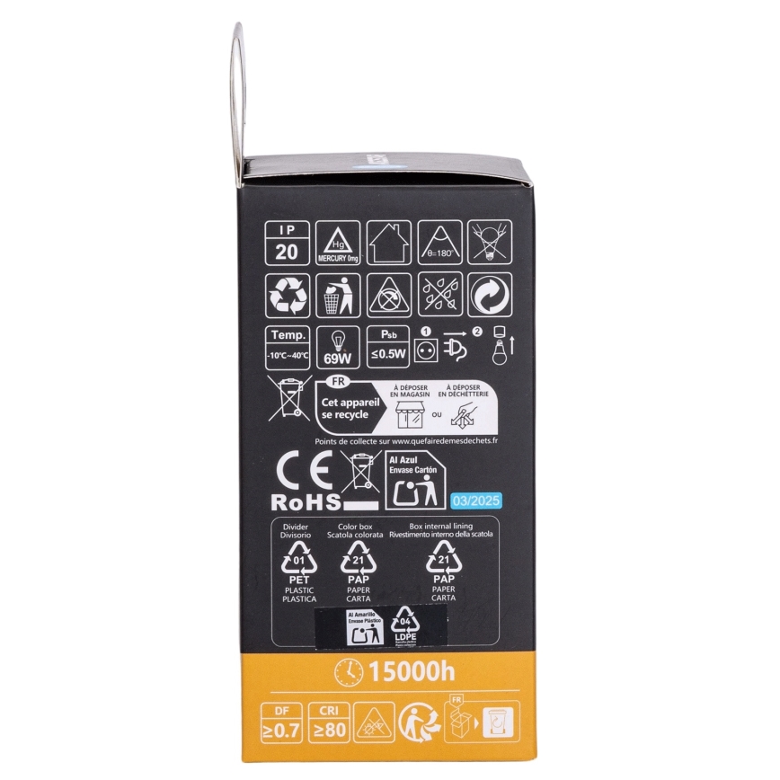 Aigostar - LED RGBW Stmievateľná žiarovka A60 E27/10W/230V 3000K + diaľkové ovládanie