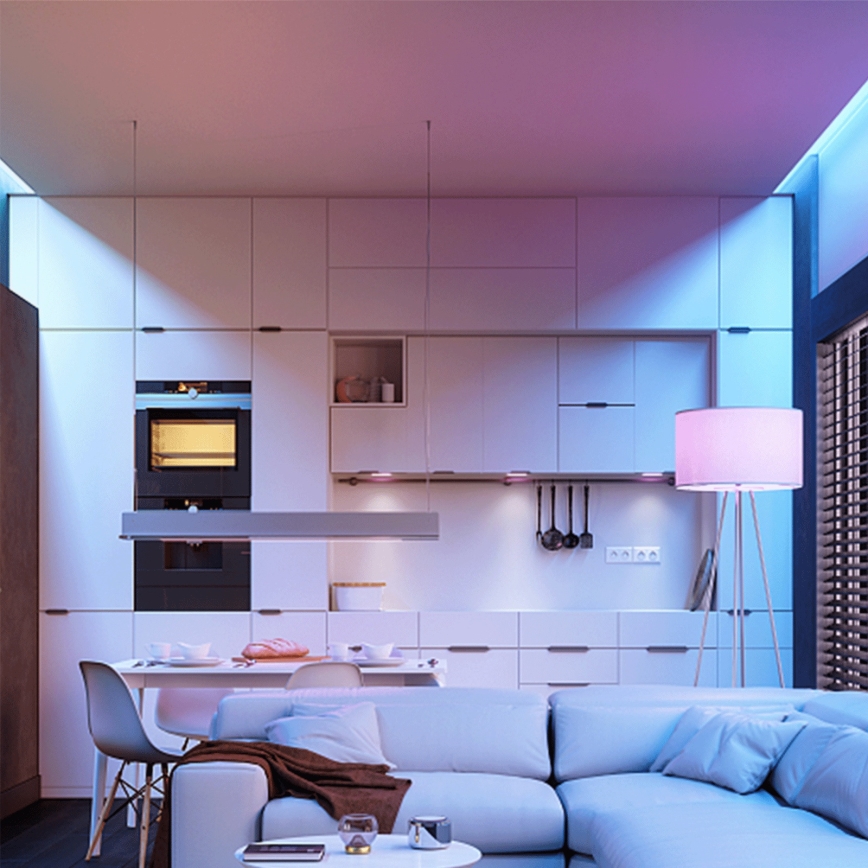 Aigostar - LED RGBW stmievateľná žiarovka E27/12W/230V 3000K + diaľkové ovládanie