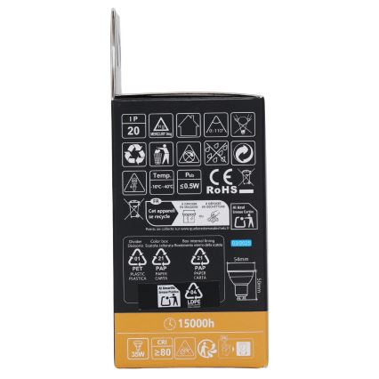 Aigostar - LED RGBW Stmievateľná žiarovka GU10/4,8W/230V 3000K + diaľkové ovládanie