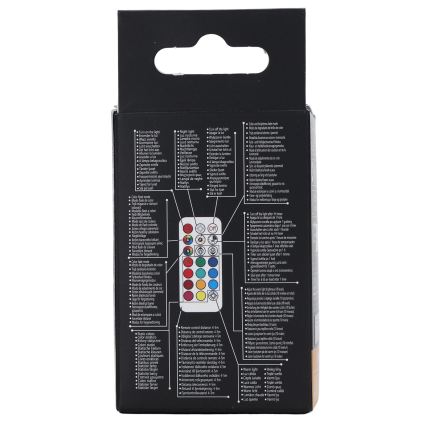 Aigostar - LED RGBW Stmievateľná žiarovka GU10/4,8W/230V 3000K + diaľkové ovládanie